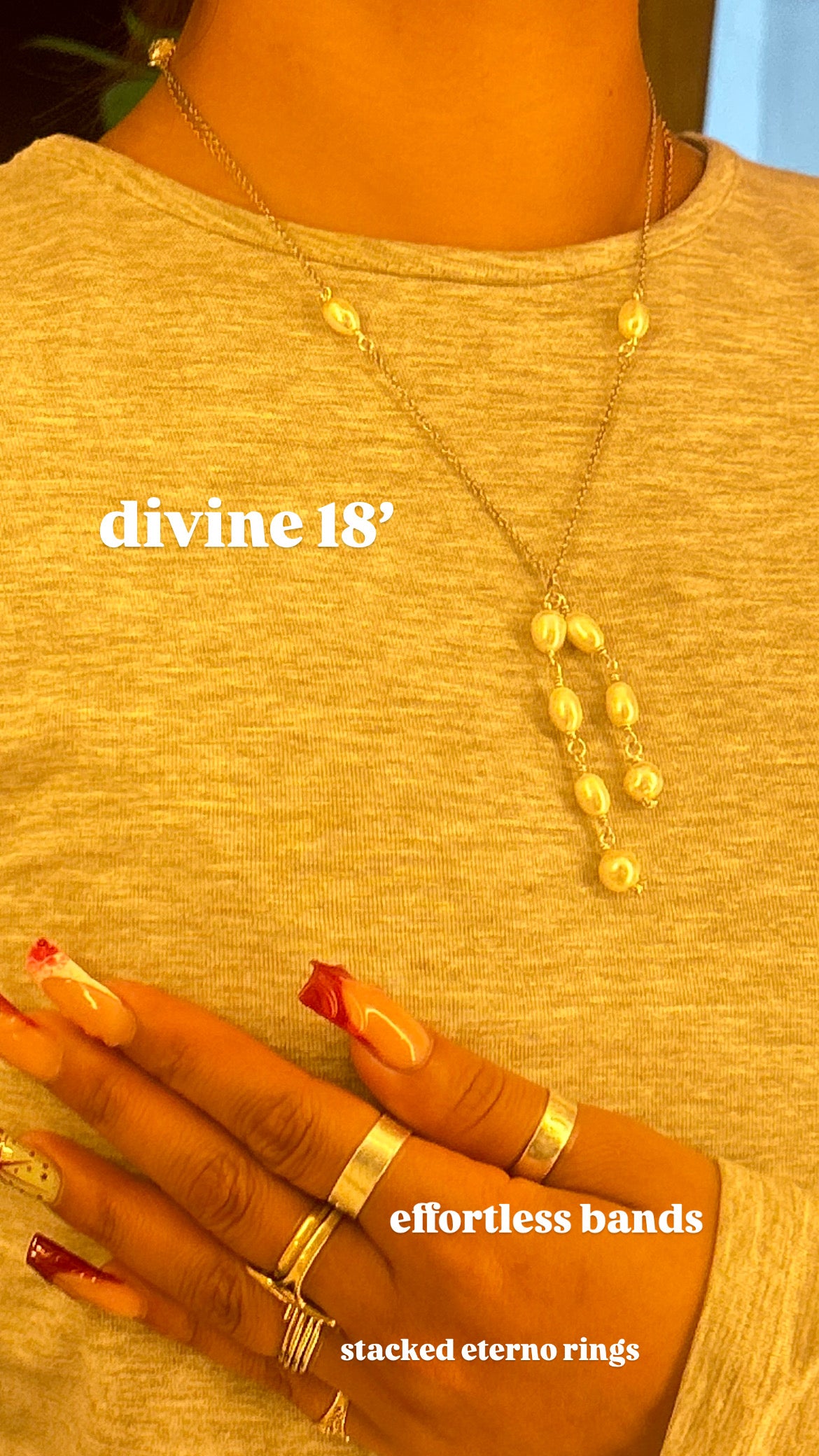 18’ inch divine necklace